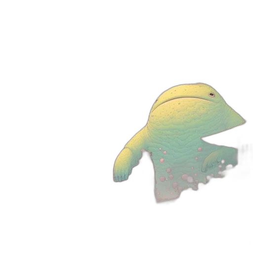 hat, dragon, robot, creature, vaporwave, 3d render, pixel art, concept art transparent PNG cut-out