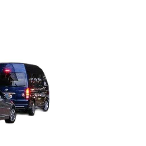 car, staff, 3d render, concept art, busy, urban, street, scene transparent PNG cut-out