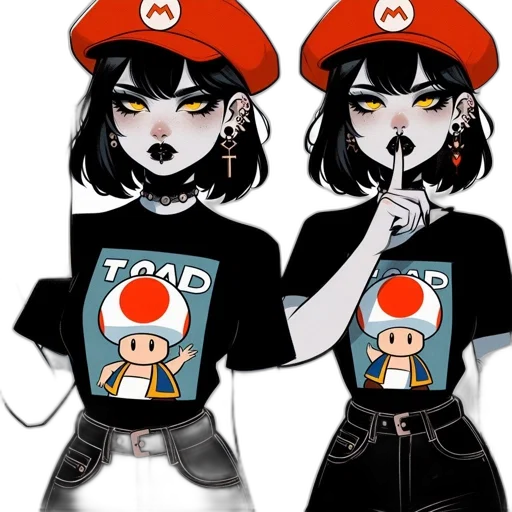 concept art, pixel art, cartoon, cyberpunk, monochrome, red, dark, colorful transparent PNG cut-out