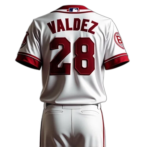 mike, valdez, game, used, road, jersey transparent PNG cut-out