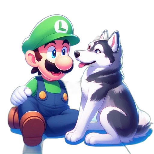 animal, pixel art, concept art, watercolor, 3d render, green, monochrome, blue transparent PNG cut-out