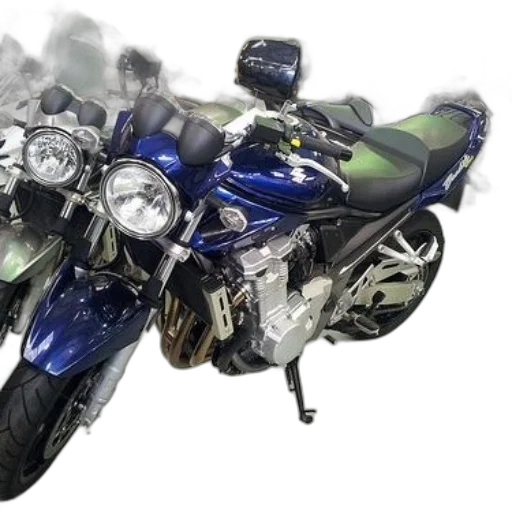 weapon, photorealistic, 3d render, concept art, blue, motorcycle, green, seat transparent PNG cut-out