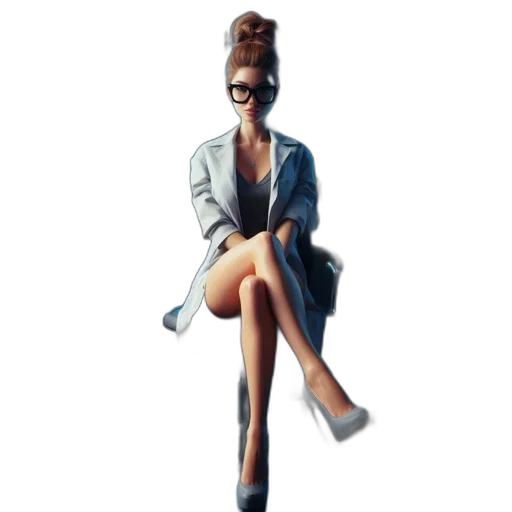 dress, staff, jacket, jewelry, photorealistic, concept art, cartoon, pixel art transparent PNG cut-out