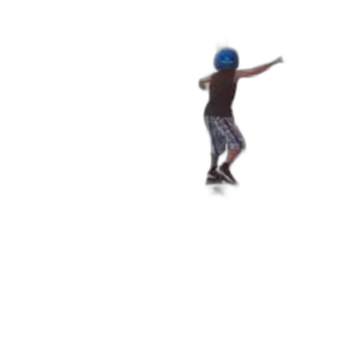 hat, staff, 3d render, pixel art transparent PNG cut-out