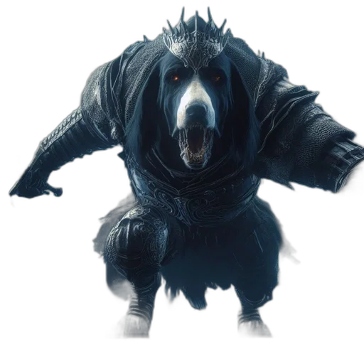 creature, dragon, animal, staff, concept art, fantasy art, 3d render, photorealistic transparent PNG cut-out