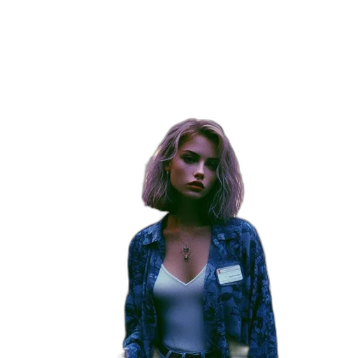 jacket, face, dress, creature transparent PNG cut-out