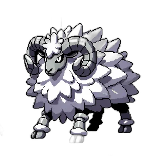 creature, animal, dragon, weapon, pixel art, concept art, 3d render, fantasy art transparent PNG cut-out