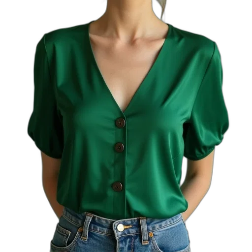 jacket, jewelry, dress, photorealistic, 3d render, green, earth tones, silk transparent PNG cut-out