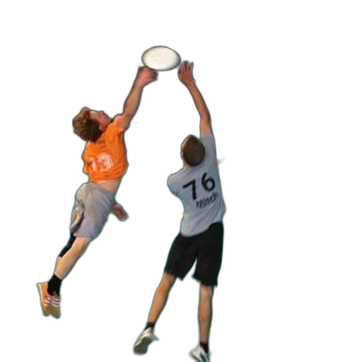 staff, photorealistic, 3d render, concept art, two, players, jump, catch transparent PNG cut-out