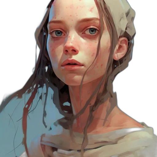 face, mask, crown, creature, concept art, photorealistic, fantasy art, oil painting transparent PNG cut-out