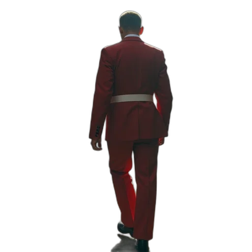 staff, jacket, robot, weapon transparent PNG cut-out