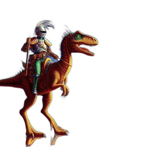 dragon, animal, creature, sword, concept art, fantasy art, pixel art, 3d render transparent PNG cut-out