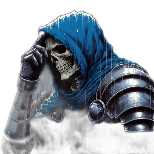 mask, jacket, face, robot, concept art, comic book art, fantasy art, pixel art transparent PNG cut-out