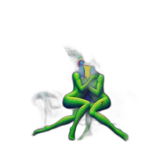 creature, dragon, robot, jacket, concept art, pixel art, vaporwave, fantasy art transparent PNG cut-out