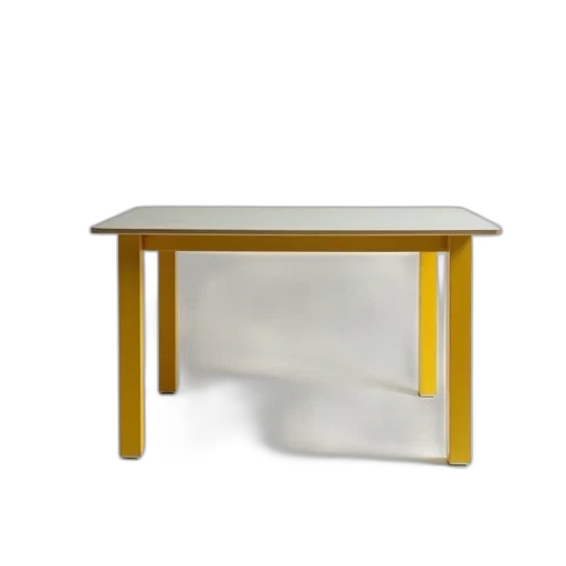 furniture, jewelry, 3d render, golden, modern, minimalist, table, flat transparent PNG cut-out