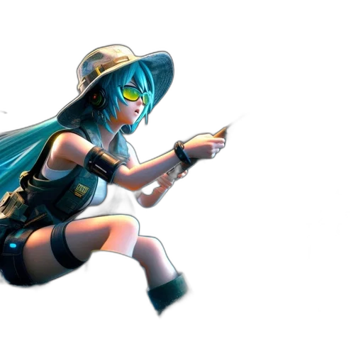weapon, staff, sword, hat, concept art, 3d render, fantasy art, pixel art transparent PNG cut-out