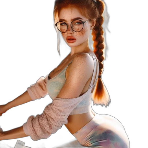 hair, dress, creature, fantasy art, anime, photorealistic, concept art, fire transparent PNG cut-out