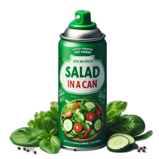 bottle, food, 3d render, photorealistic, can, salad, unica, dressing transparent PNG cut-out