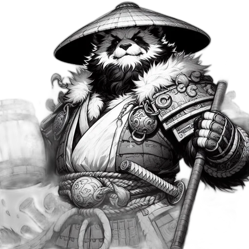 dragon, staff, fantasy art, concept art, comic book art, photorealistic, monochrome, anthropomorphized transparent PNG cut-out