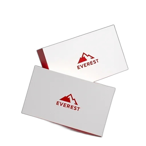 jewelry, concept art, forest, two, identical, white, business, cards transparent PNG cut-out