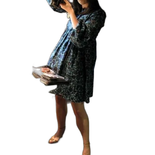 dress, staff, umbrella, jacket transparent PNG cut-out