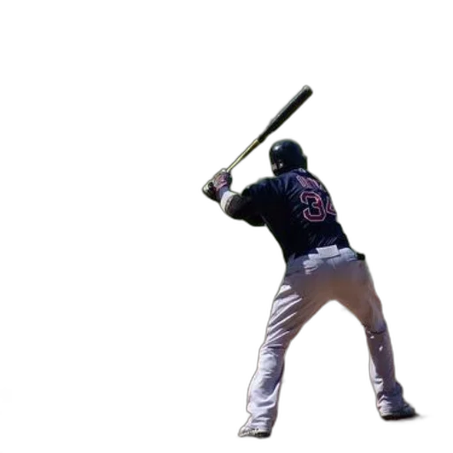 weapon, staff, sword, animal, baseball, player, blue, uniform transparent PNG cut-out