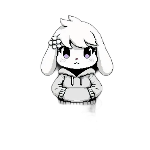 staff, dress, creature, robot, pixel art, cartoon, anime, concept art transparent PNG cut-out