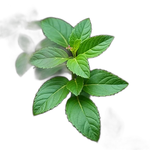 flower, staff, food, crown, photorealistic, 3d render, green, leafy transparent PNG cut-out