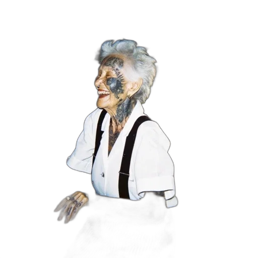 staff, mask, face, dress, concept art, 3d render, photorealistic, pixel art transparent PNG cut-out