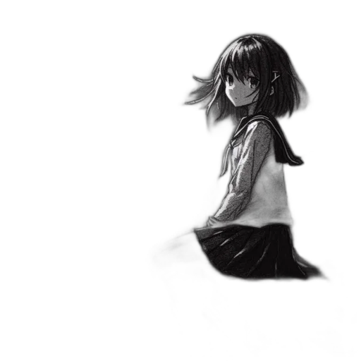 dress, creature, robot, weapon, concept art, anime, photorealistic, 3d render transparent PNG cut-out