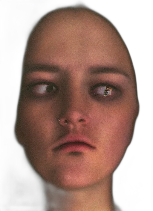 face, mask, robot, creature transparent PNG cut-out