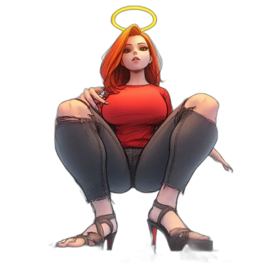 dress, staff, concept art, comic book art, fantasy art, pixel art, animated, female transparent PNG cut-out