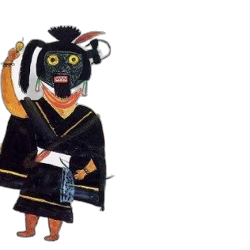 mask, staff, animal, concept art, anime, image, cover, book transparent PNG cut-out