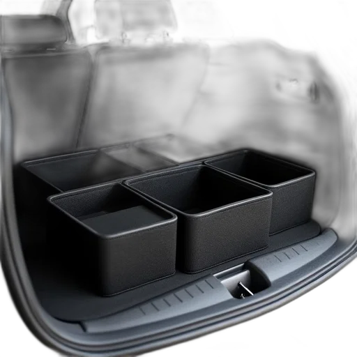 car, 3d render, multiple, compartments transparent PNG cut-out