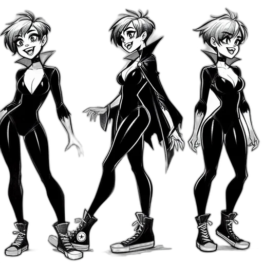 jacket, concept art, comic book art, cartoon, fantasy art, monochrome, dark, neon transparent PNG cut-out
