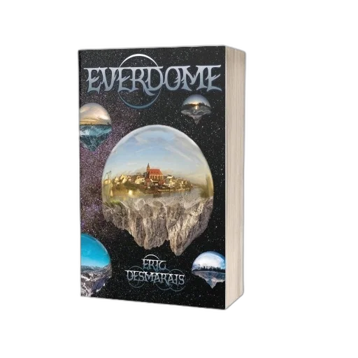 everdome, eric, desmarais, book, cover, featuring, surreal, landscape transparent PNG cut-out