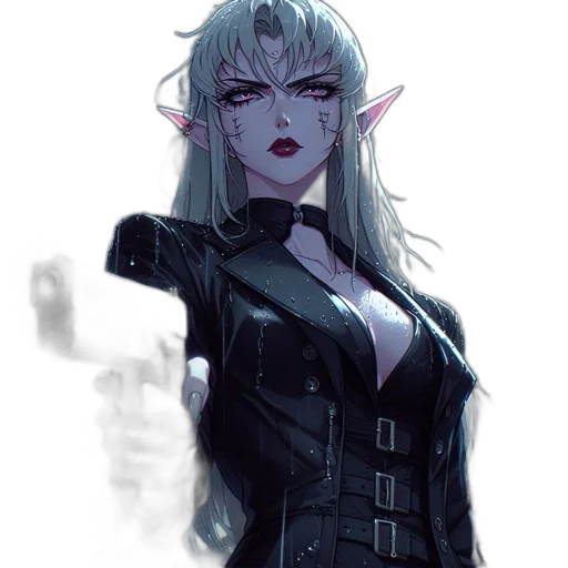 staff, weapon, dress, mask, fantasy art, concept art, cyberpunk, pixel art transparent PNG cut-out