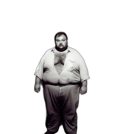 staff, creature, animal, jacket, concept art, photorealistic, man, stands transparent PNG cut-out