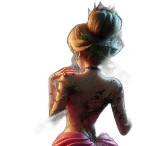 dress, jewelry, concept art, watercolor, photorealistic, fantasy art, fire, neon lights transparent PNG cut-out