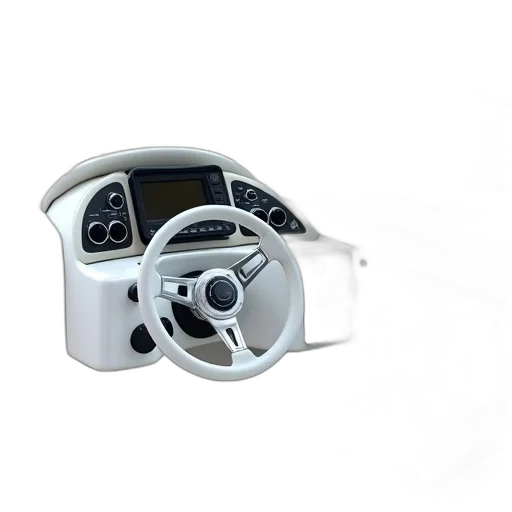 car, robot, 3d render, first, image, shows, interior, boat transparent PNG cut-out