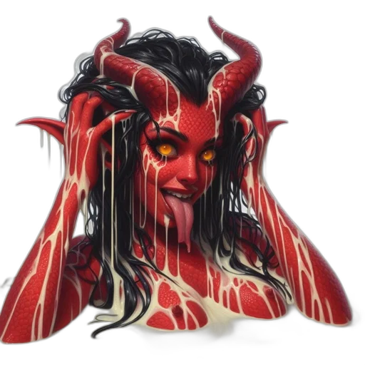 mask, creature, face, dragon, concept art, fantasy art, 3d render, pixel art transparent PNG cut-out