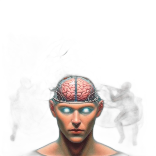 mask, face, crown, creature, concept art, photorealistic, 3d render, comic book art transparent PNG cut-out