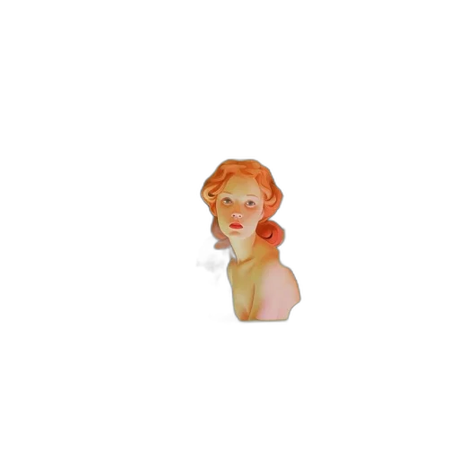 crown, dress, face, jewelry, pixel art, vaporwave, 3d render, watercolor transparent PNG cut-out