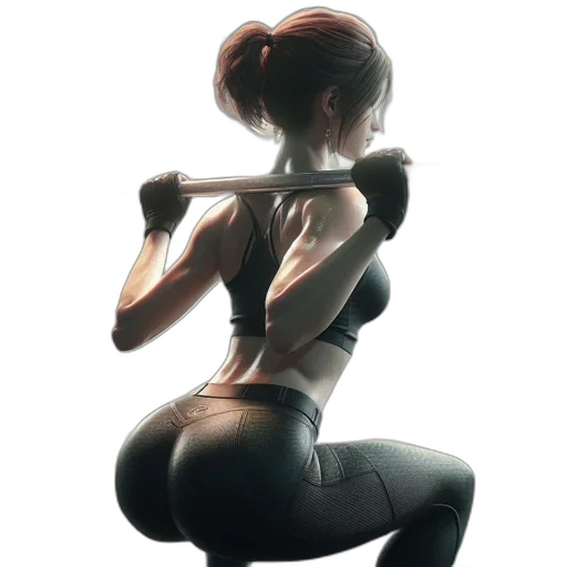weapon, staff, sword, concept art, comic book art, anime, cyberpunk, gym transparent PNG cut-out