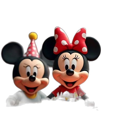 hat, 3d render, photorealistic, concept art, mickey, mouse, clubhouse, birthday transparent PNG cut-out