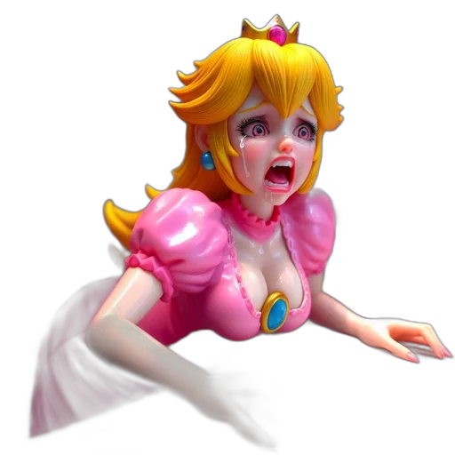 crown, dress, creature, face, 3d render, concept art, vaporwave, pixel art transparent PNG cut-out