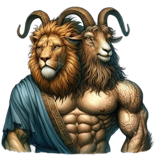 animal, fantasy art, concept art, photorealistic, comic book art, muscular, creature, lion transparent PNG cut-out
