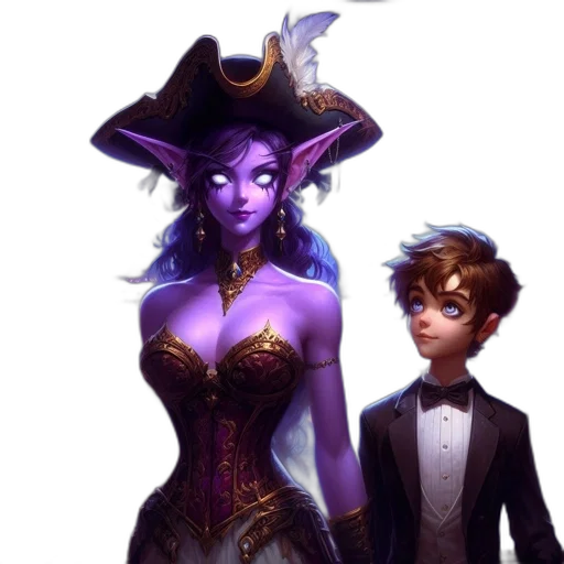 crown, dress, fantasy art, concept art, pixel art, comic book art, dark, night transparent PNG cut-out