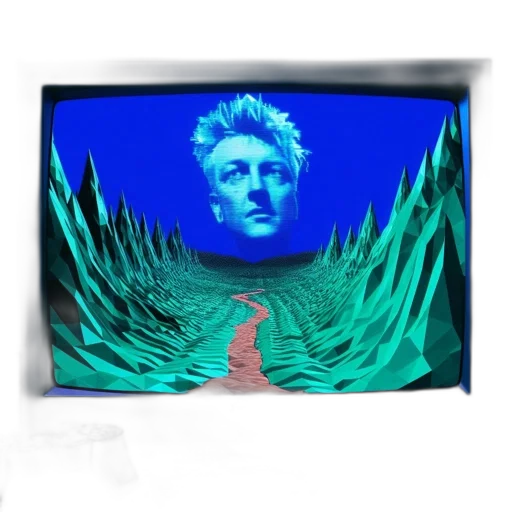 dragon, face, creature, vaporwave, concept art, fantasy art, cartoon, outer space transparent PNG cut-out
