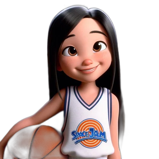 dress, cartoon, 3d render, concept art, photorealistic, animated, female, character transparent PNG cut-out